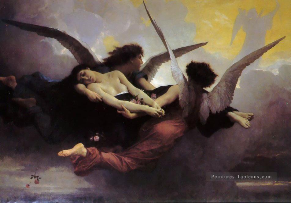 Ame transportée au paradis réalisme angel William Adolphe Bouguereau Peintures à l'huile